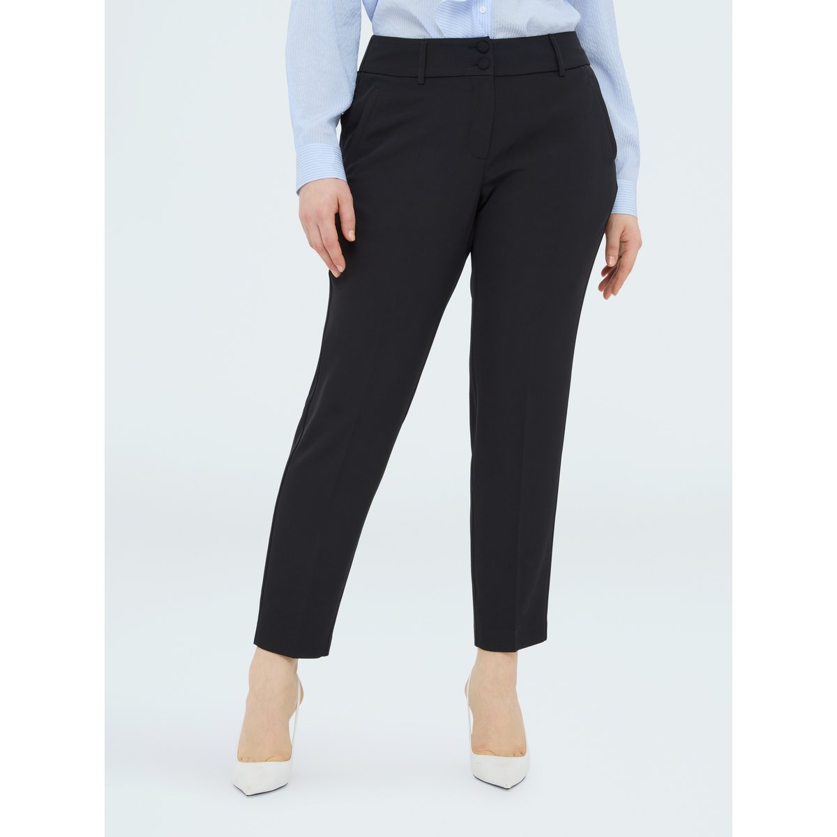 Pantalon New York stretch noir, FIORELLA RUBINO