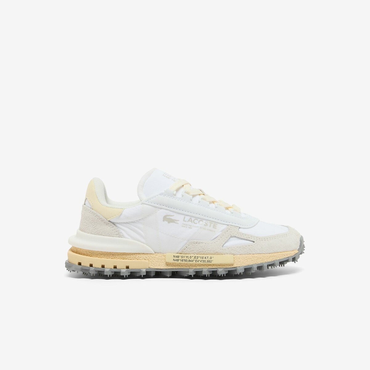 Elite Active Trainers white/pastel yellow, LACOSTE