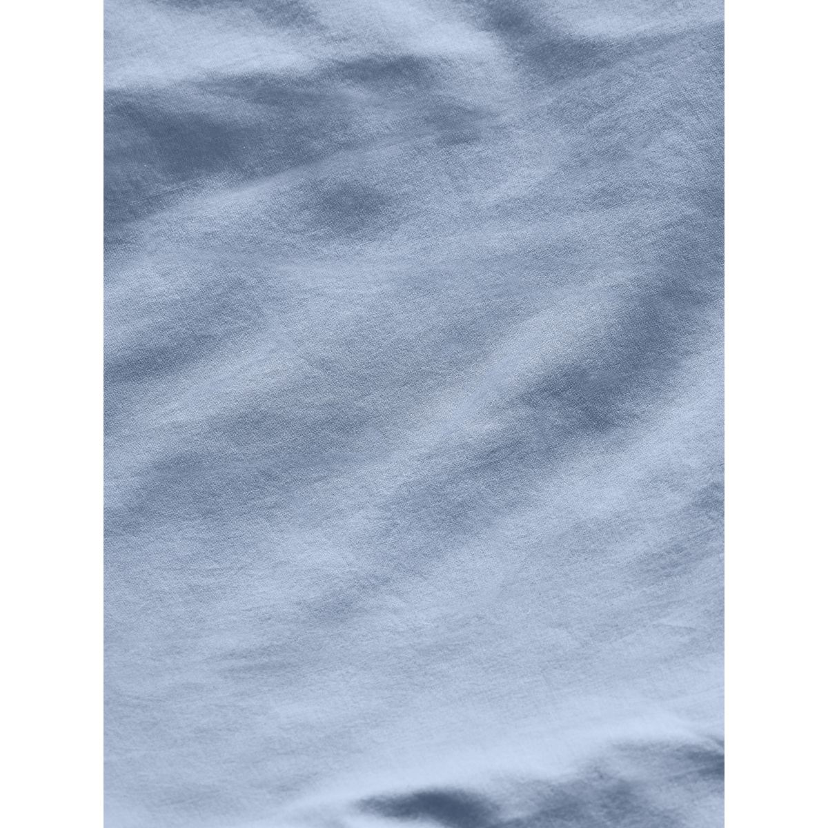 Housse de couette et taie d’oreiller en coton vichy bleu, NEXT