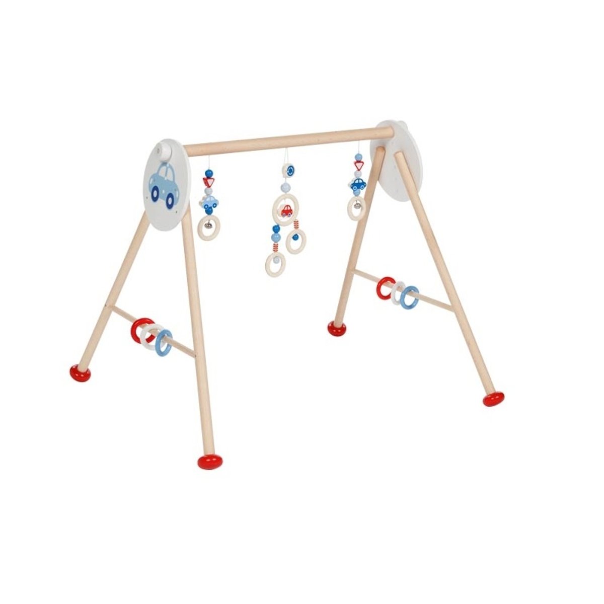 Portique d'activités voitures beige, GOKI