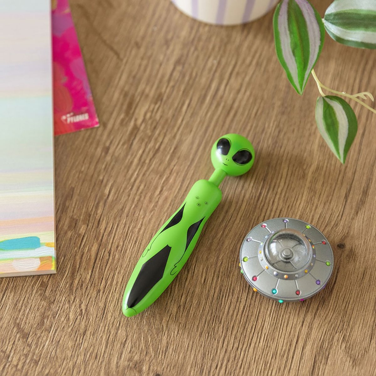Stylo rétractable Scary Pen alien, PYLONES