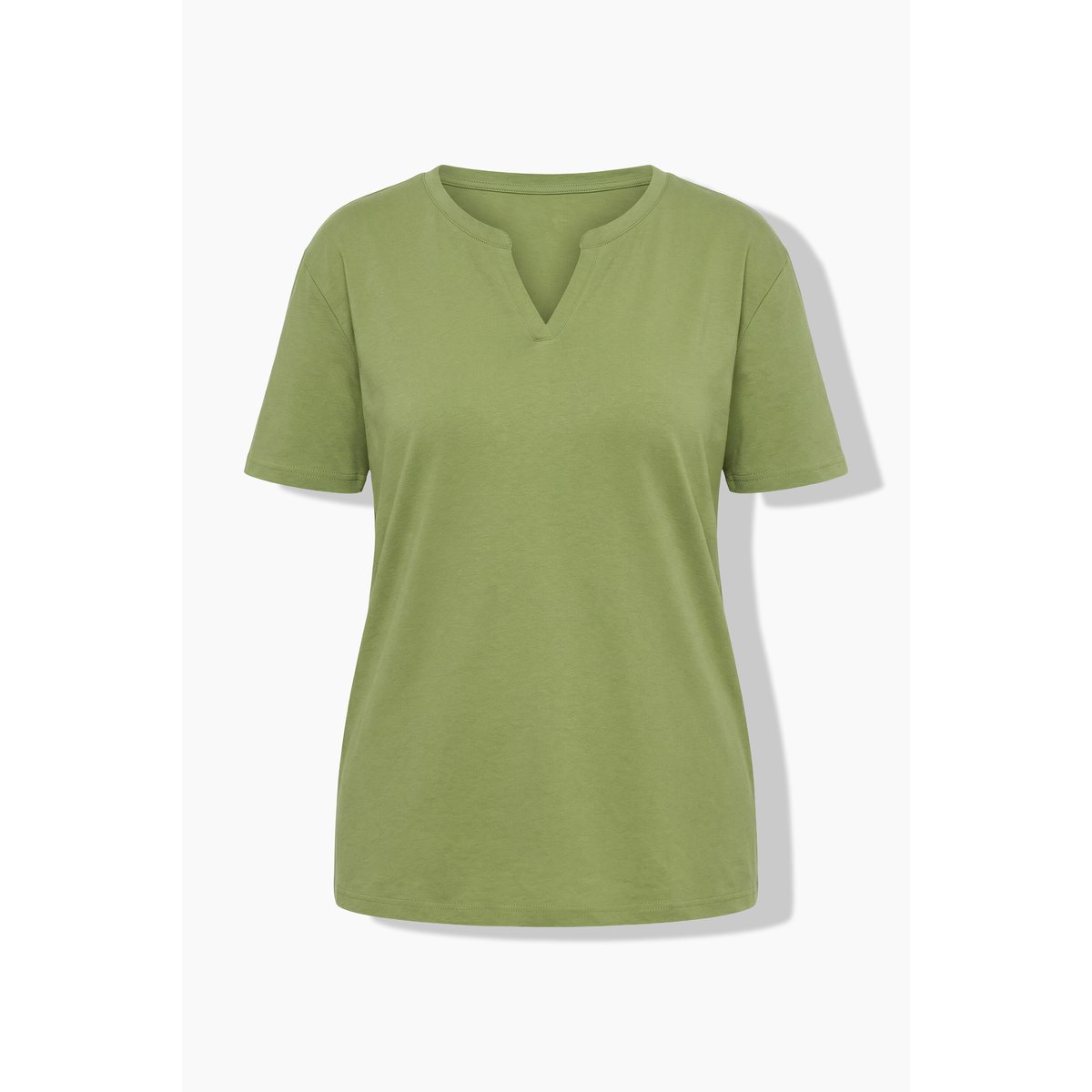 T-shirt oversize vert gazon, ULLA POPKEN