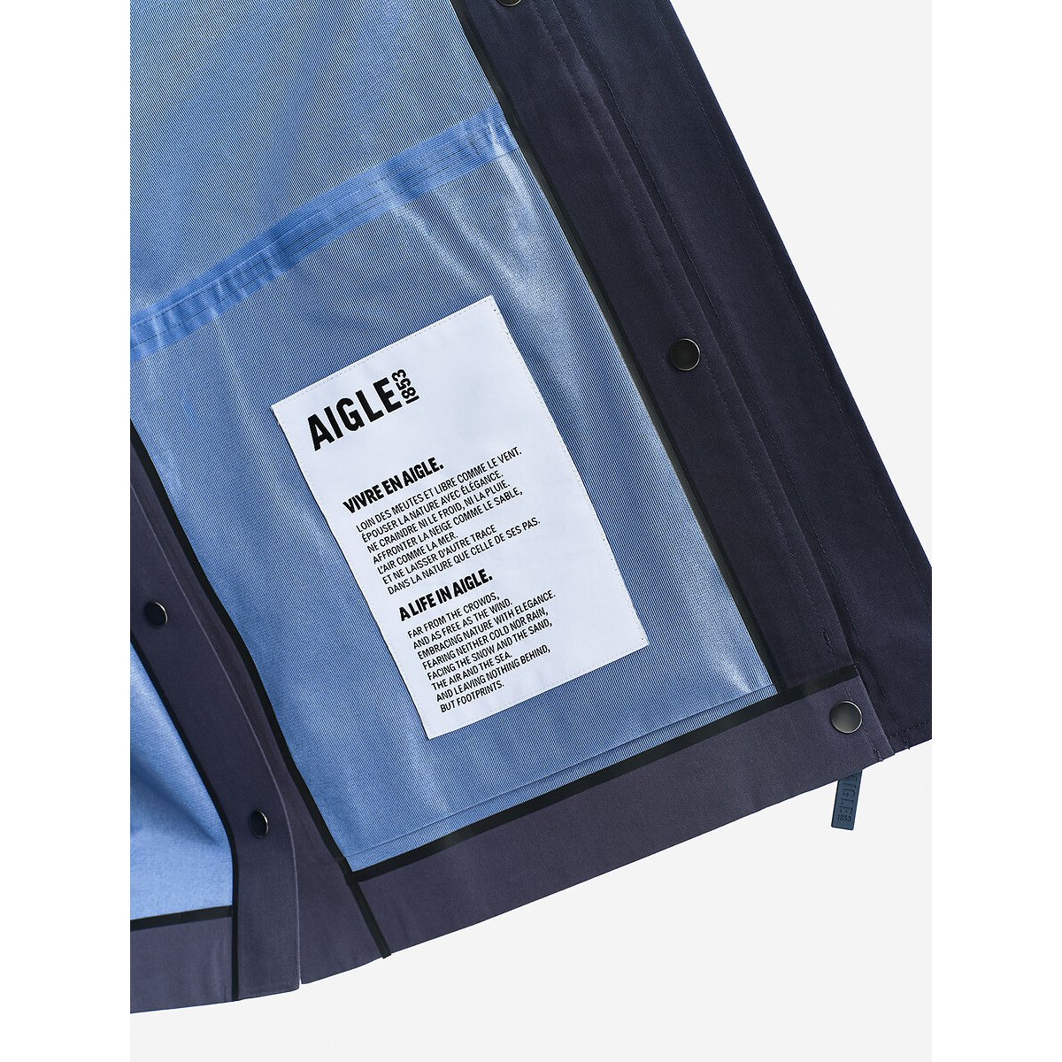 Parka courte et évasée MTD® marine, AIGLE