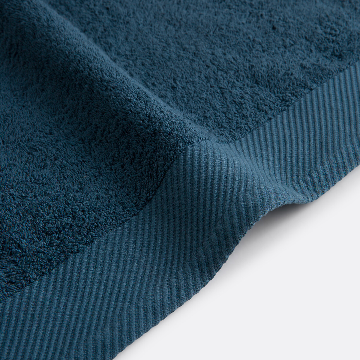 Lot 2 serviettes éponge 500 g/m2, Scenario bleu atlantique, LA REDOUTE INTERIEURS