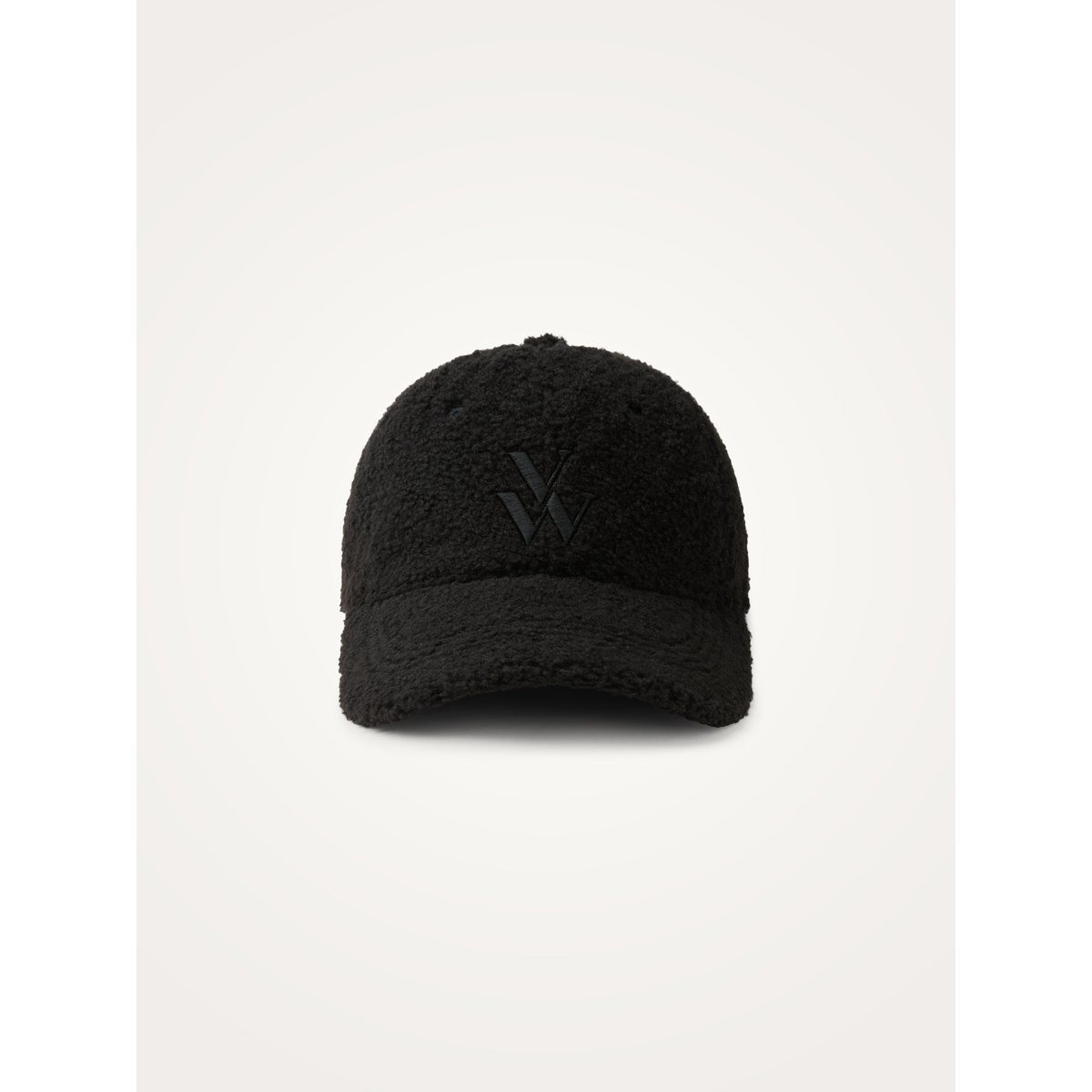 Casquette à monogramme brodé SIA noir, VANESSA WU