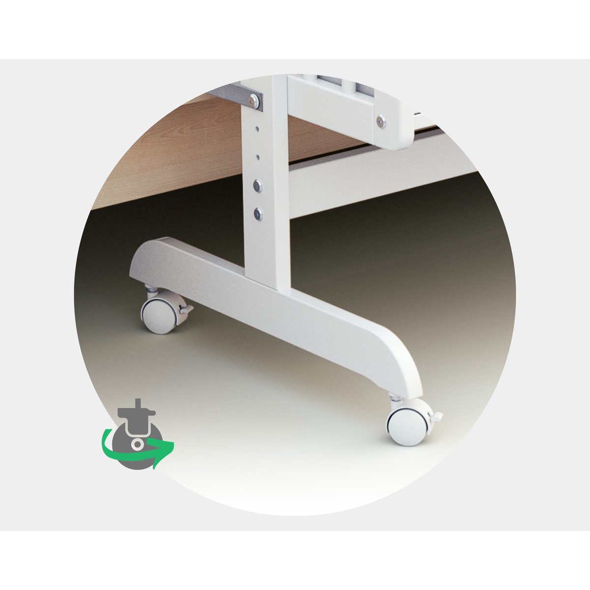 Berceau cododo évolutif en bois NINO blanc, WEBABY