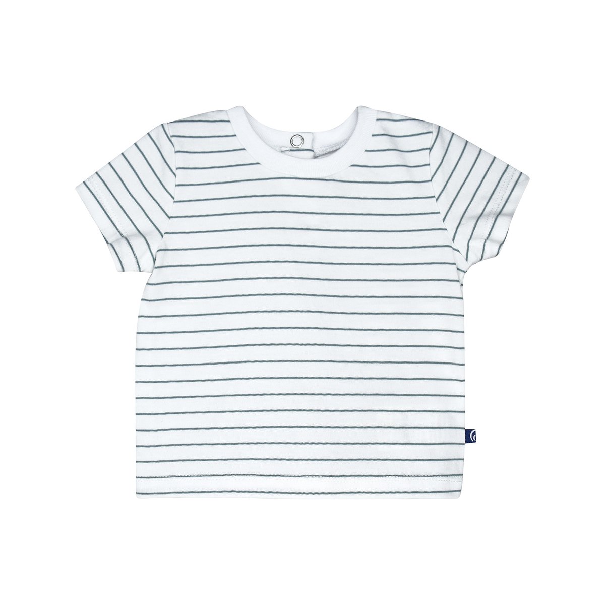 Ensemble t-shirt salopette courte rené bleu, SUCRE D'ORGE