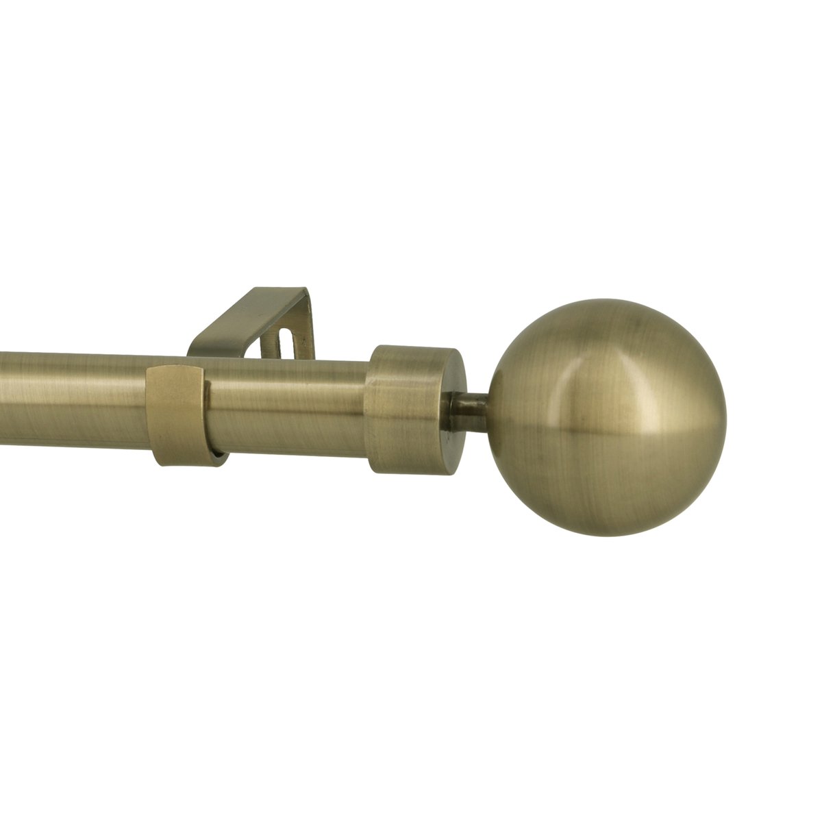 Kit tringle extensible en métal avec embout D19/16 mm doré vieilli, MOBOIS