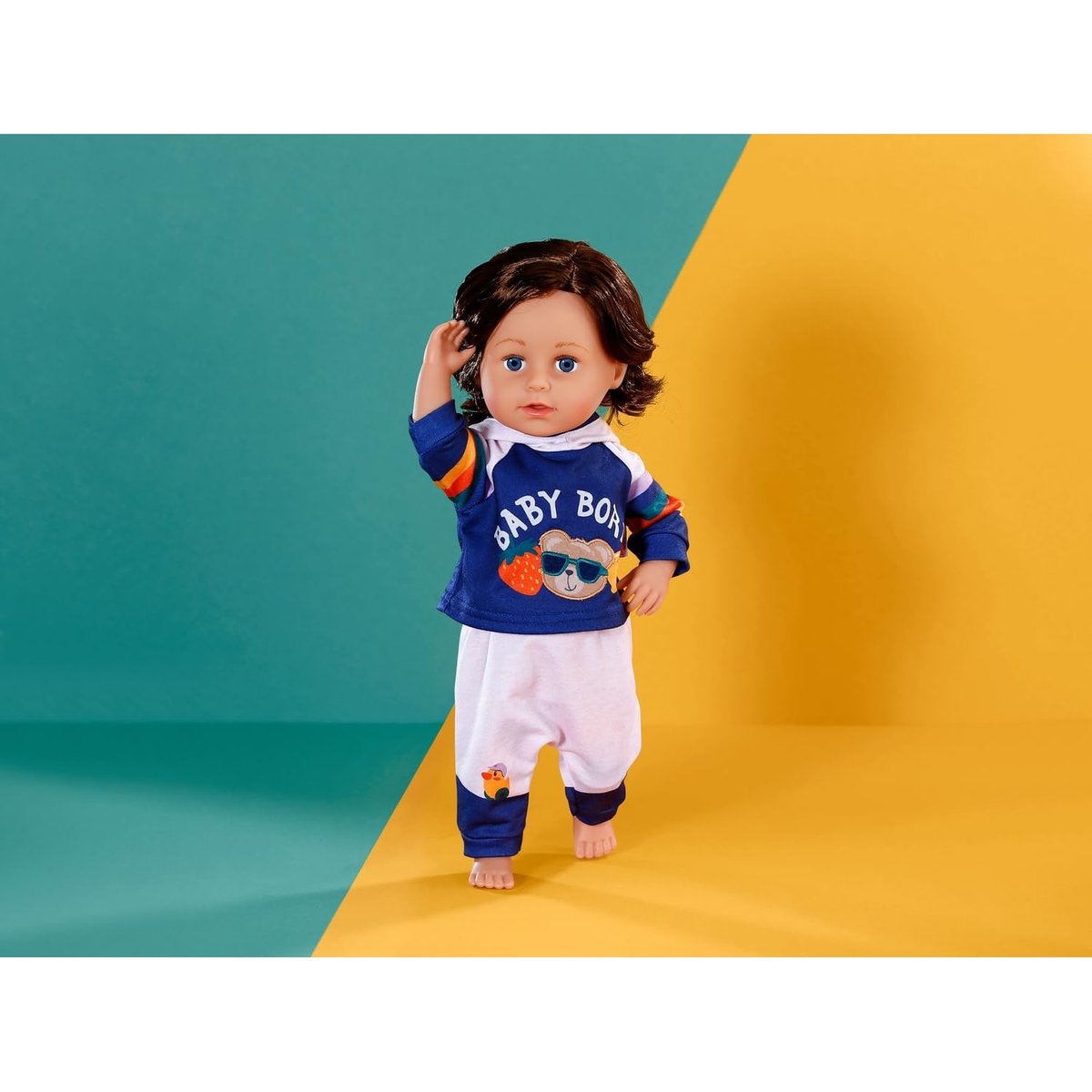 BABY born Combinaison de jogging Navy 43cm bleu, ZAPF CREATION