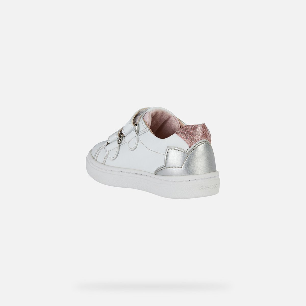 Baskets B NASHIK blanc/argent, GEOX