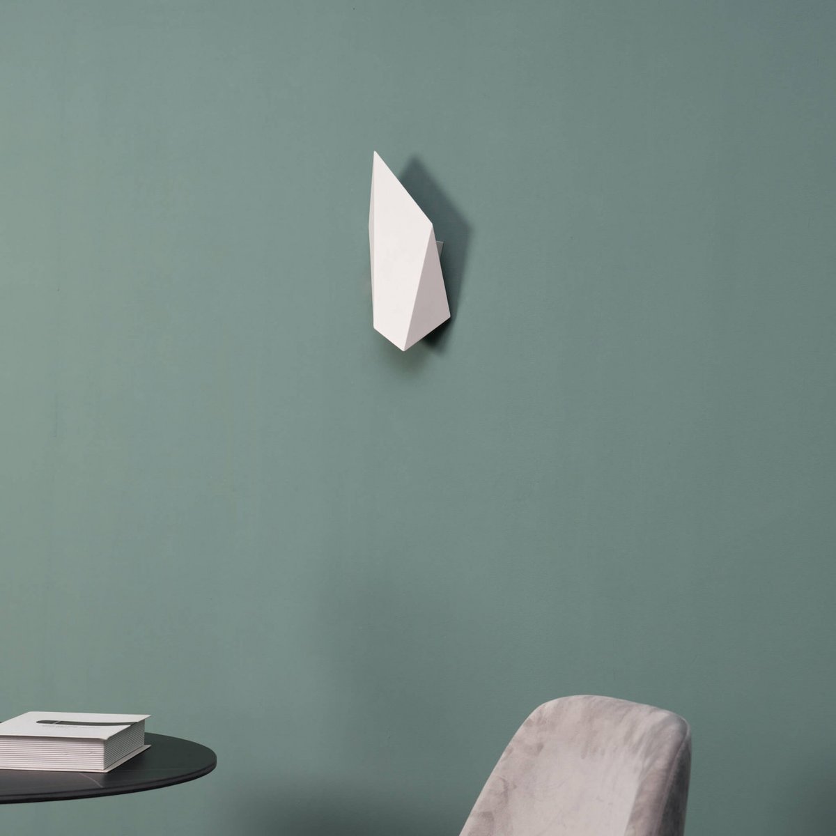 Applique LED style origami - GIADA blanc, KOSILUM
