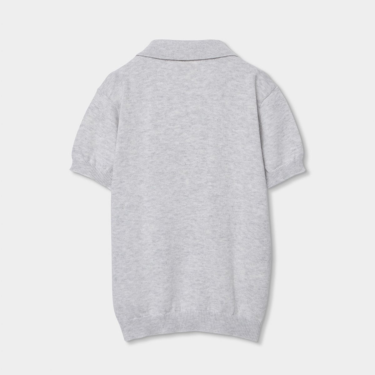 Polo enfant coton gris, BOBOLI
