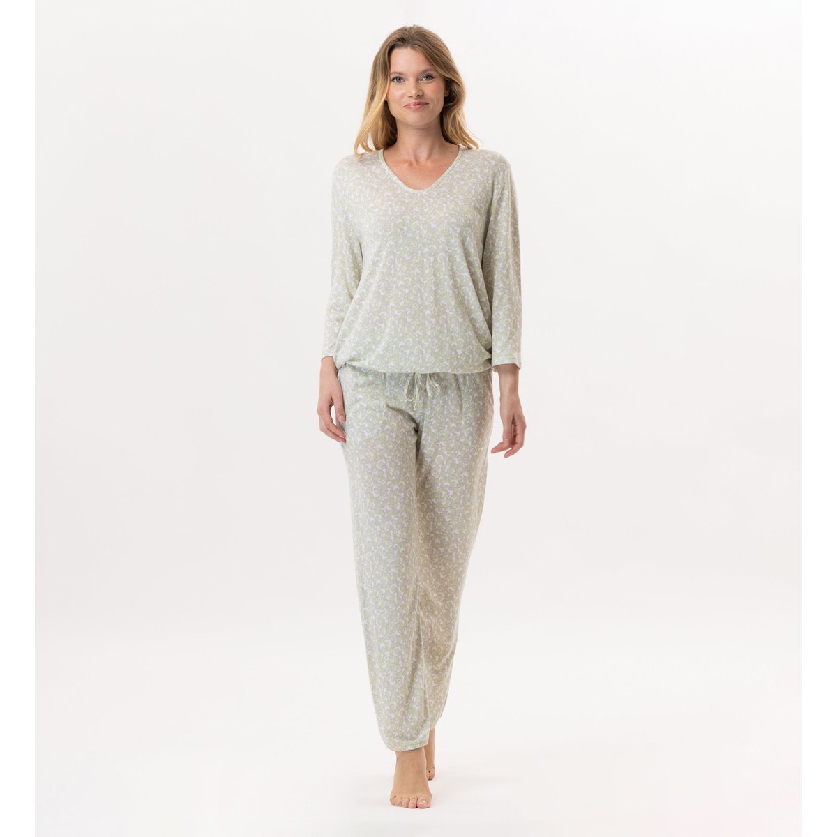 Jogging en viscose CALISSON 912 vert, LE CHAT