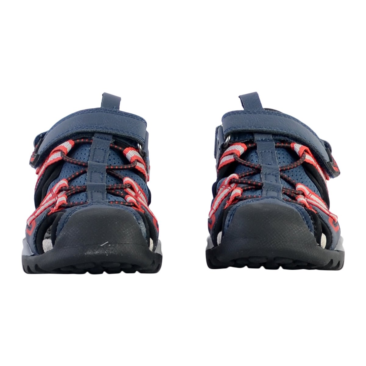 Sandale Cuir  Borealis marine/rouge, GEOX