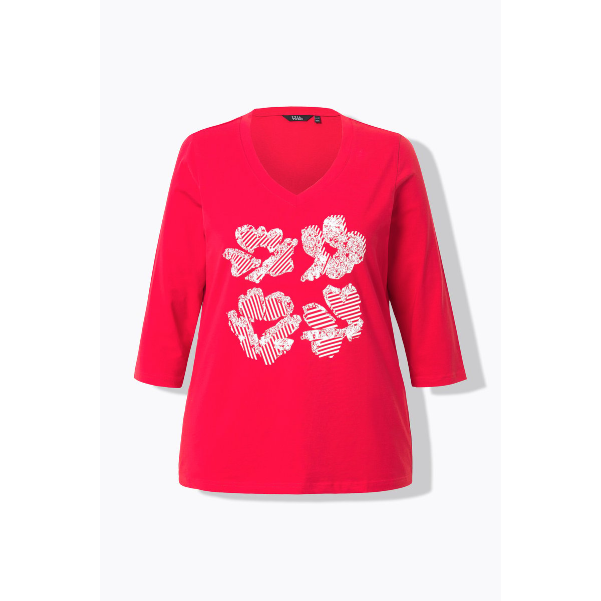 T-shirt à fleurs Classic litchi, ULLA POPKEN