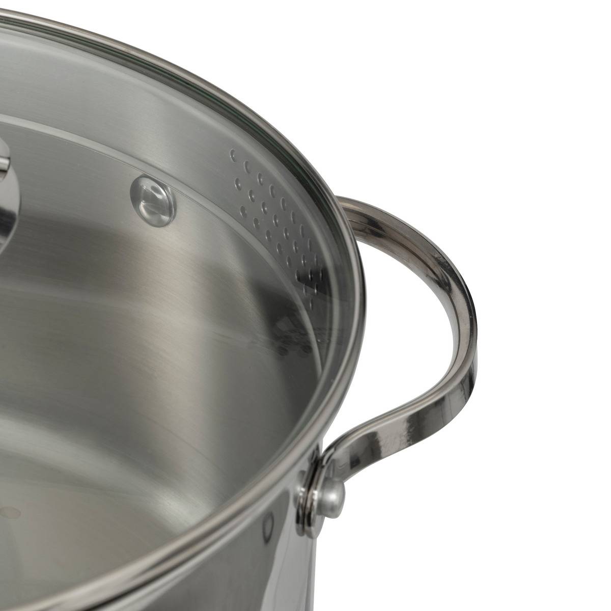 Faitout en inox RESILIENCE argent, 5FIVE SIMPLY SMART
