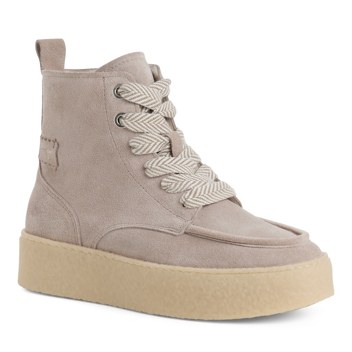 Bottine en cuir marron cognac croco, TAMARIS