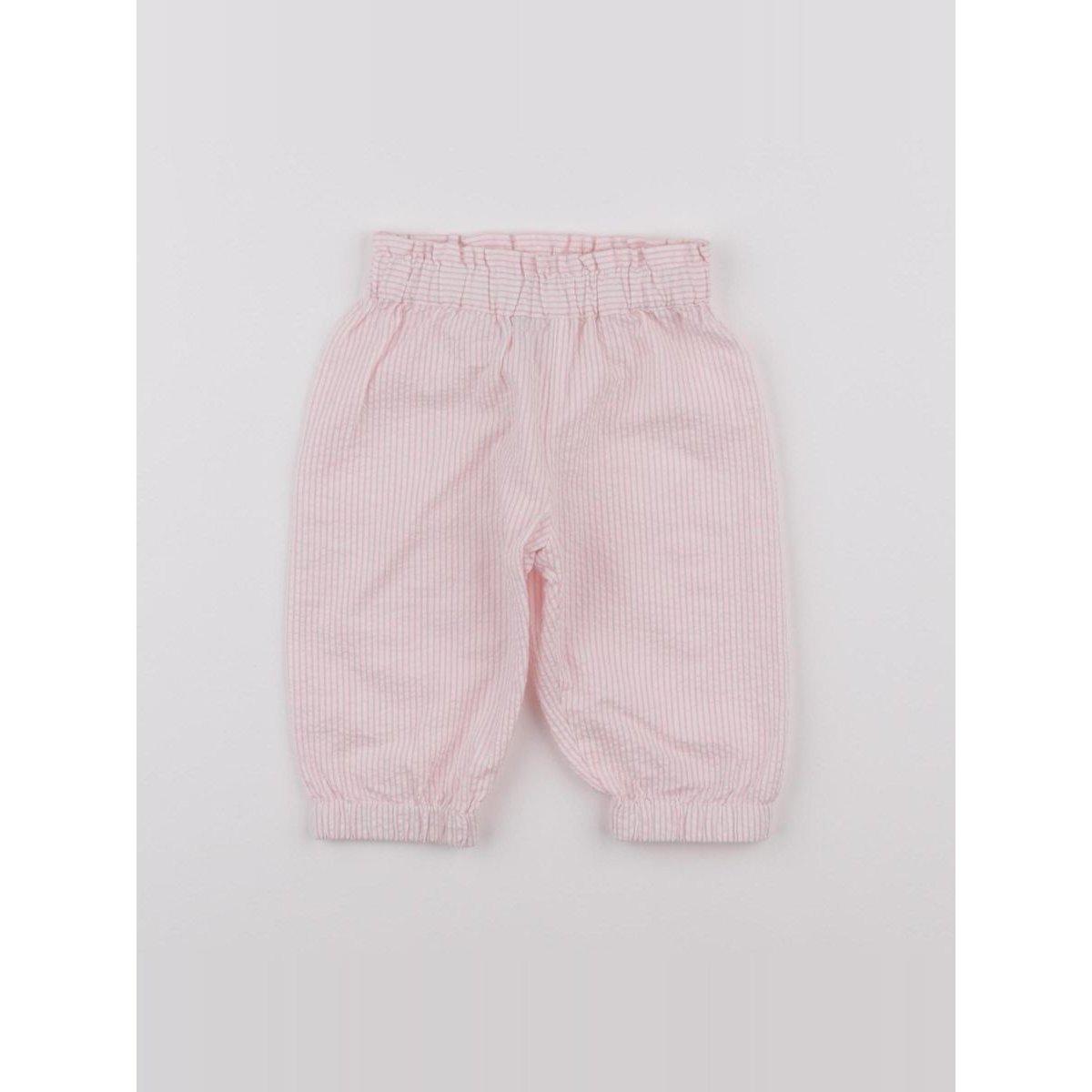 Pantalon - Très bon état blanc, rose, BONTON