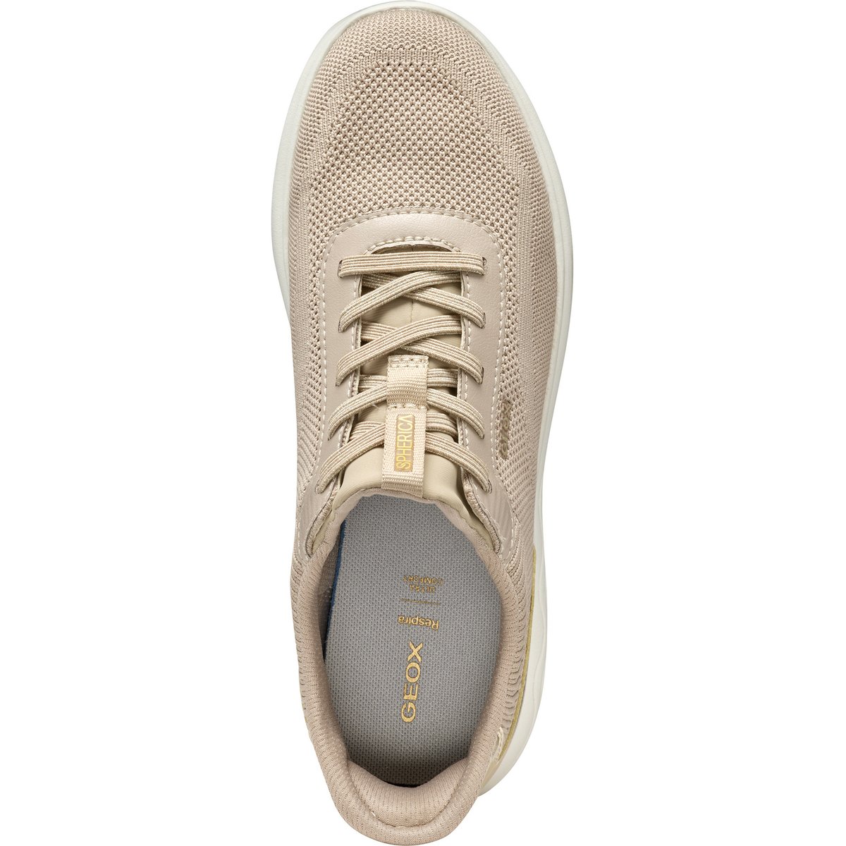 Baskets à enfiler, SPHERICA PLUS FAST IN taupe clair/or clair, GEOX