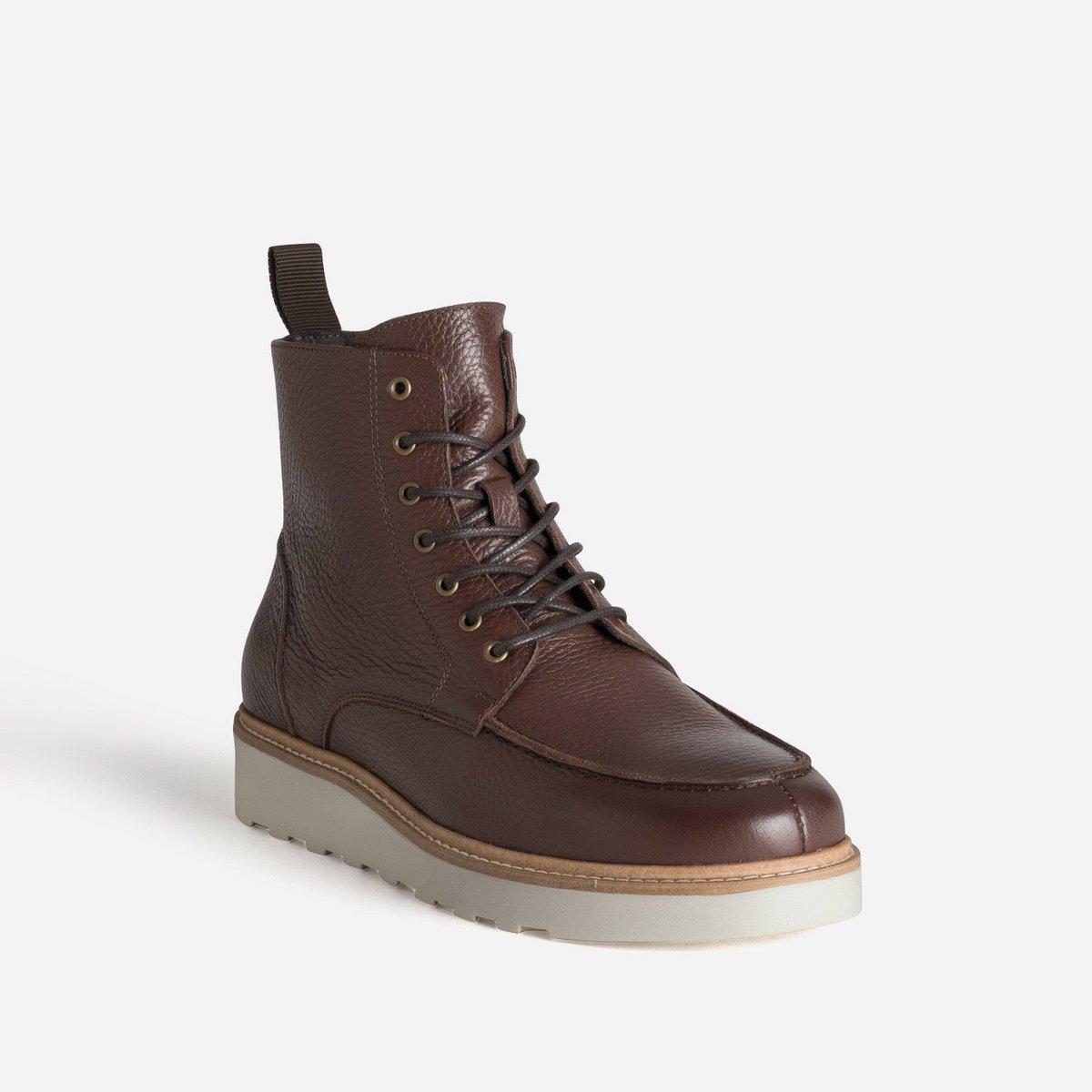 Boots en cuir LIN marron, ERAM