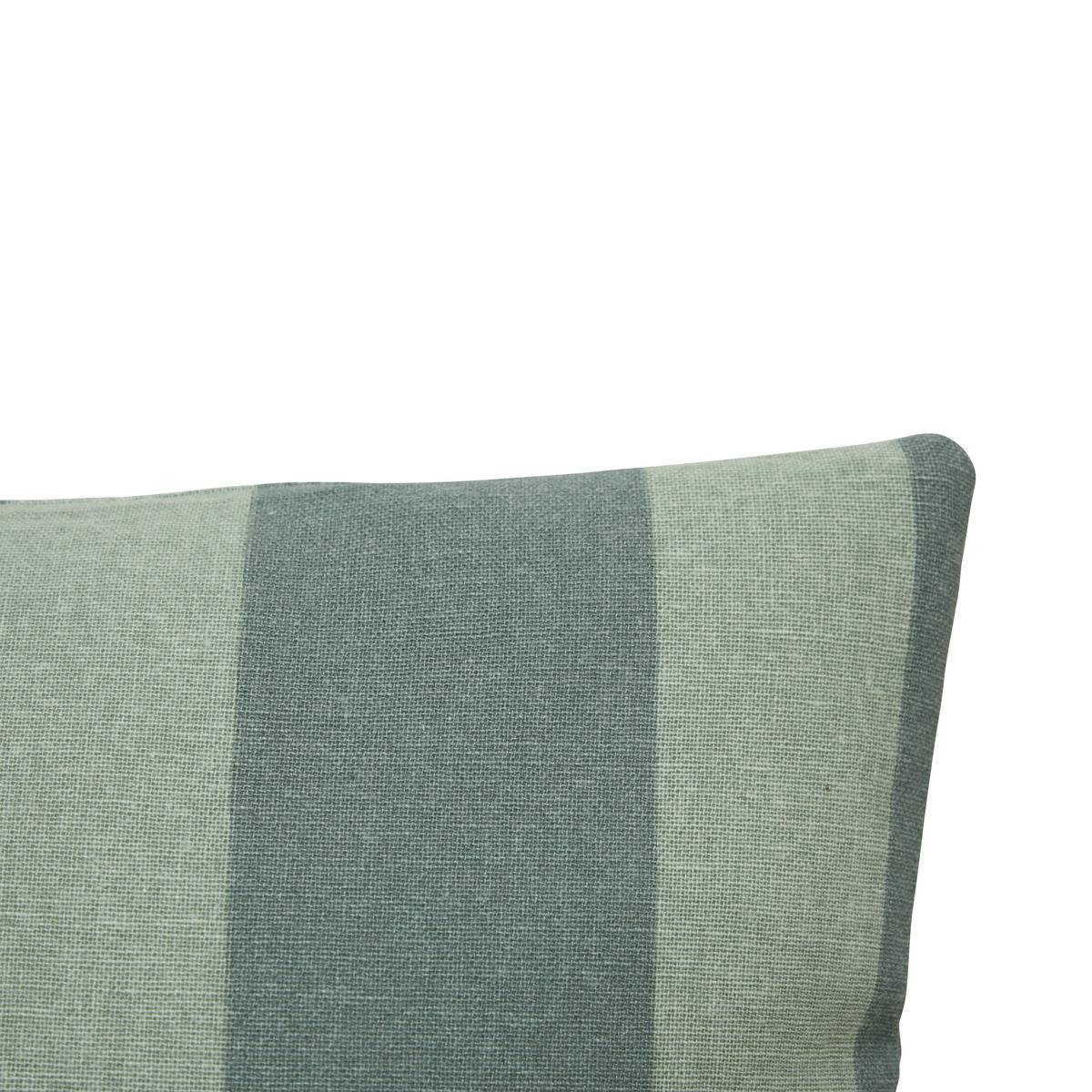 Coussin rectangulaire BICHETTE vert céladon, ATMOSPHERA