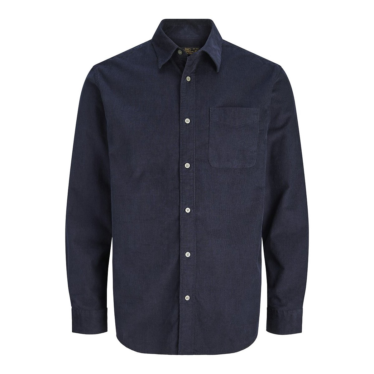 Camisa de veludo CORDUROY azul-noite, JACK & JONES