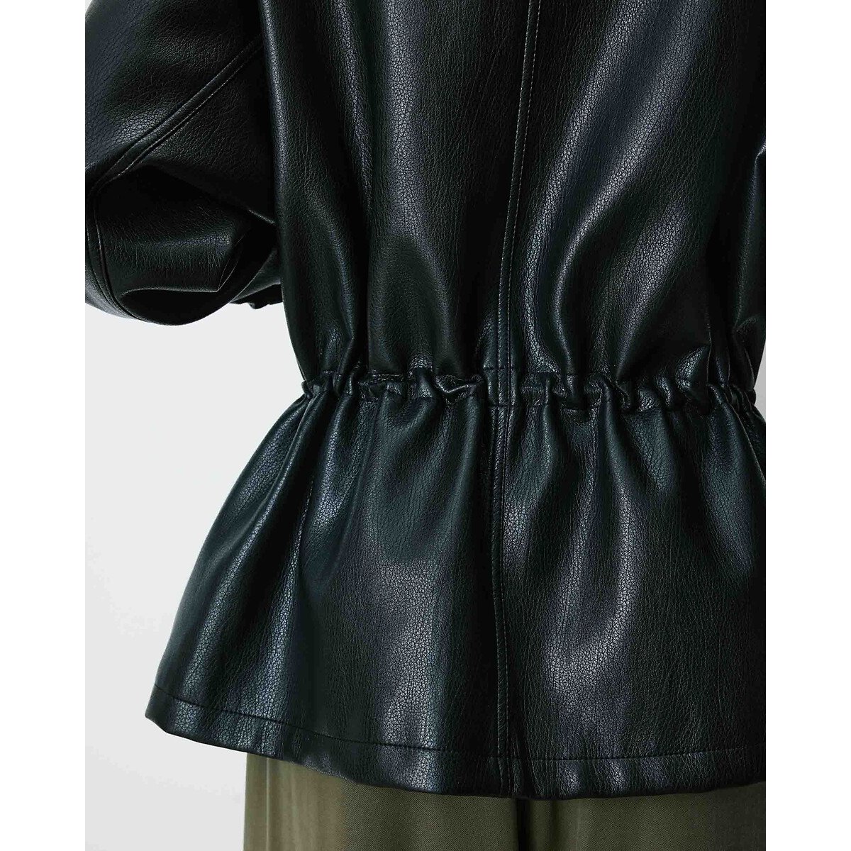 Giacca in similpelle, AUBURN nero , GRACE & MILA