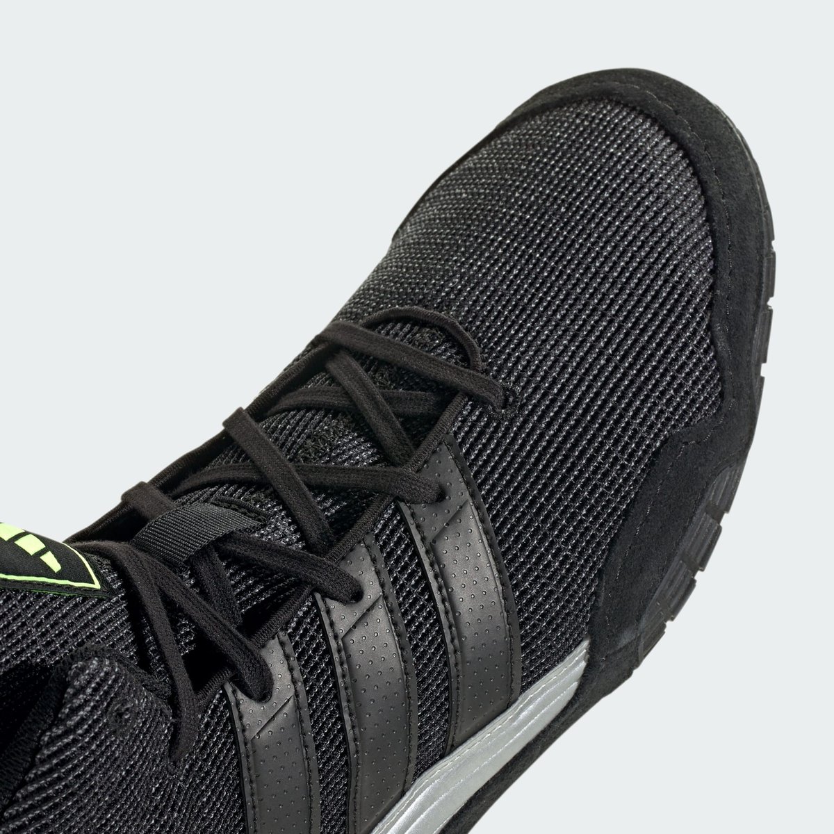 Chaussure De Lutte Speedex core black / core black / lucid lemon, adidas Performance