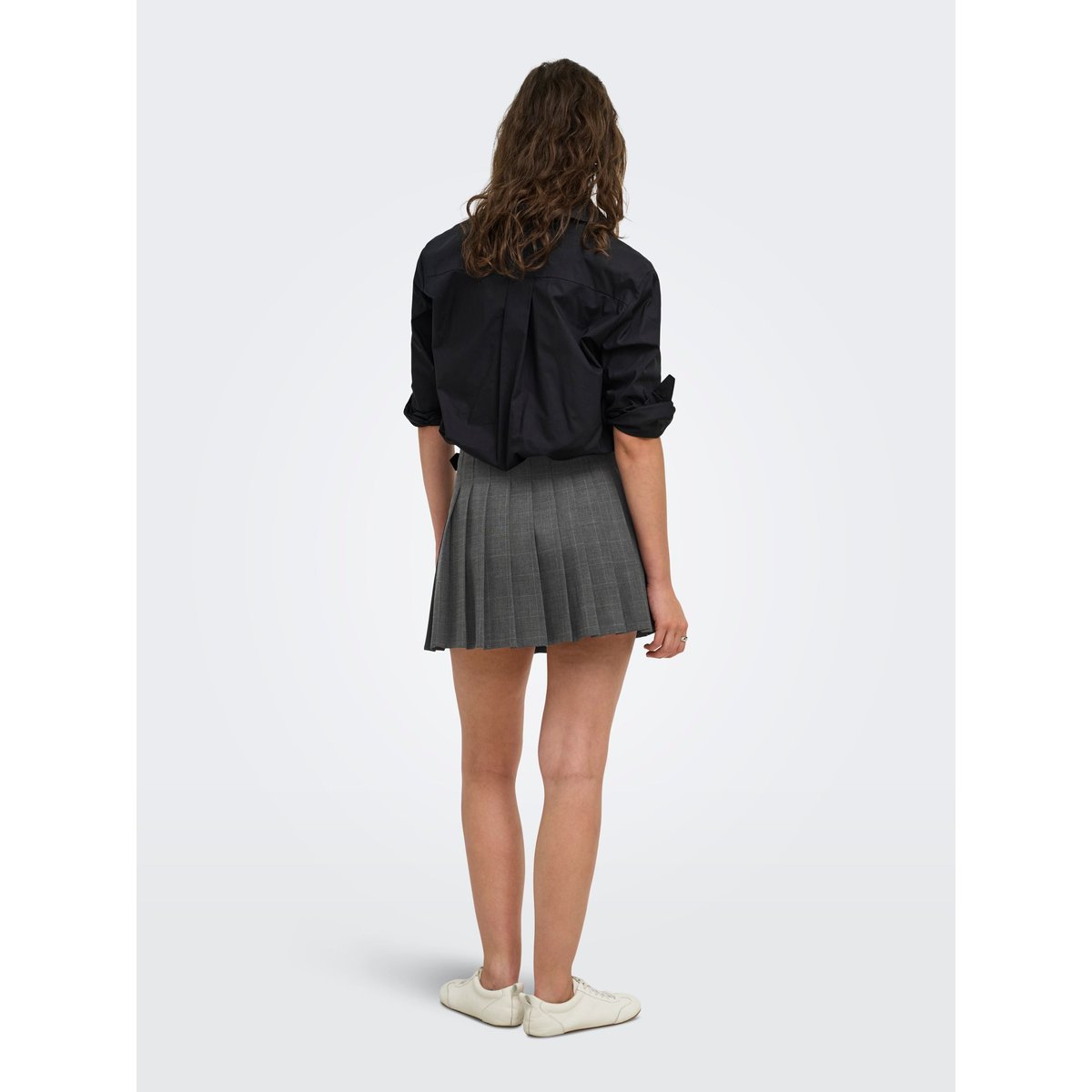 Jupe dark grey melange, ONLY