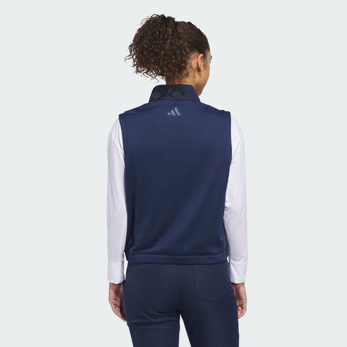 Veste Sans Manches Ample Demi-Zip Climawarm Beyond The Course Veste Sans Manches Ample Demi-Zip Climawarm Beyond The Course collegiate navy, adidas Performance