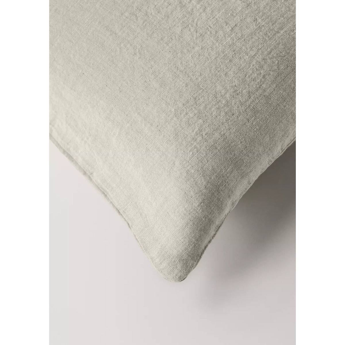 Housse de couette lin lavé lit 90 cm sable, MANGO HOME