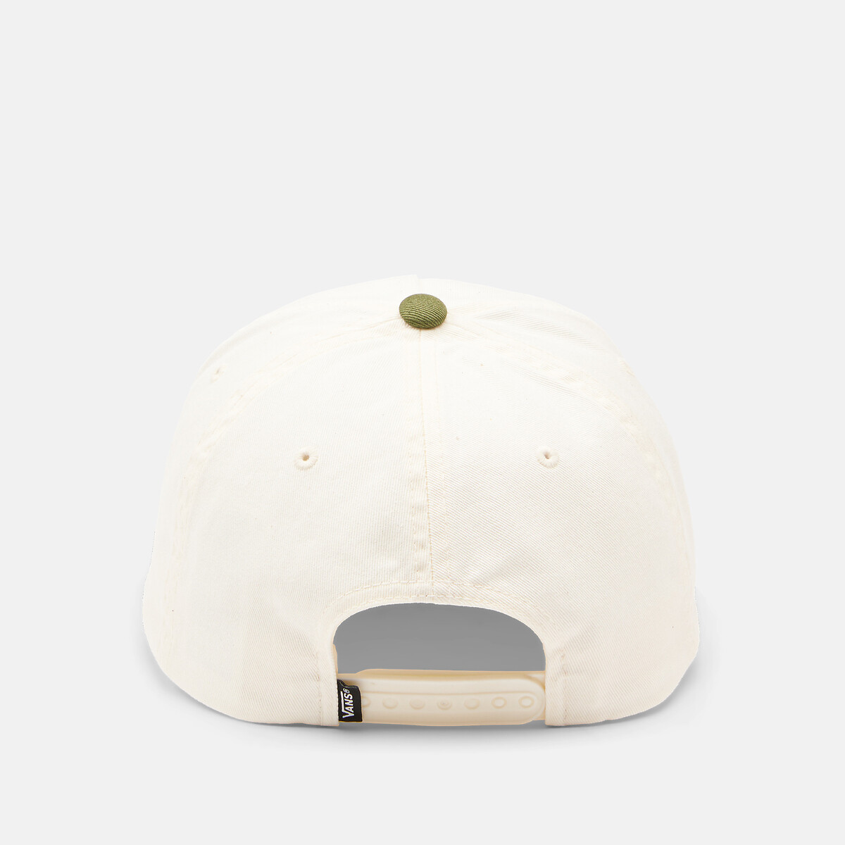Casquette Drop V logo Snapback kaki/blanc, VANS