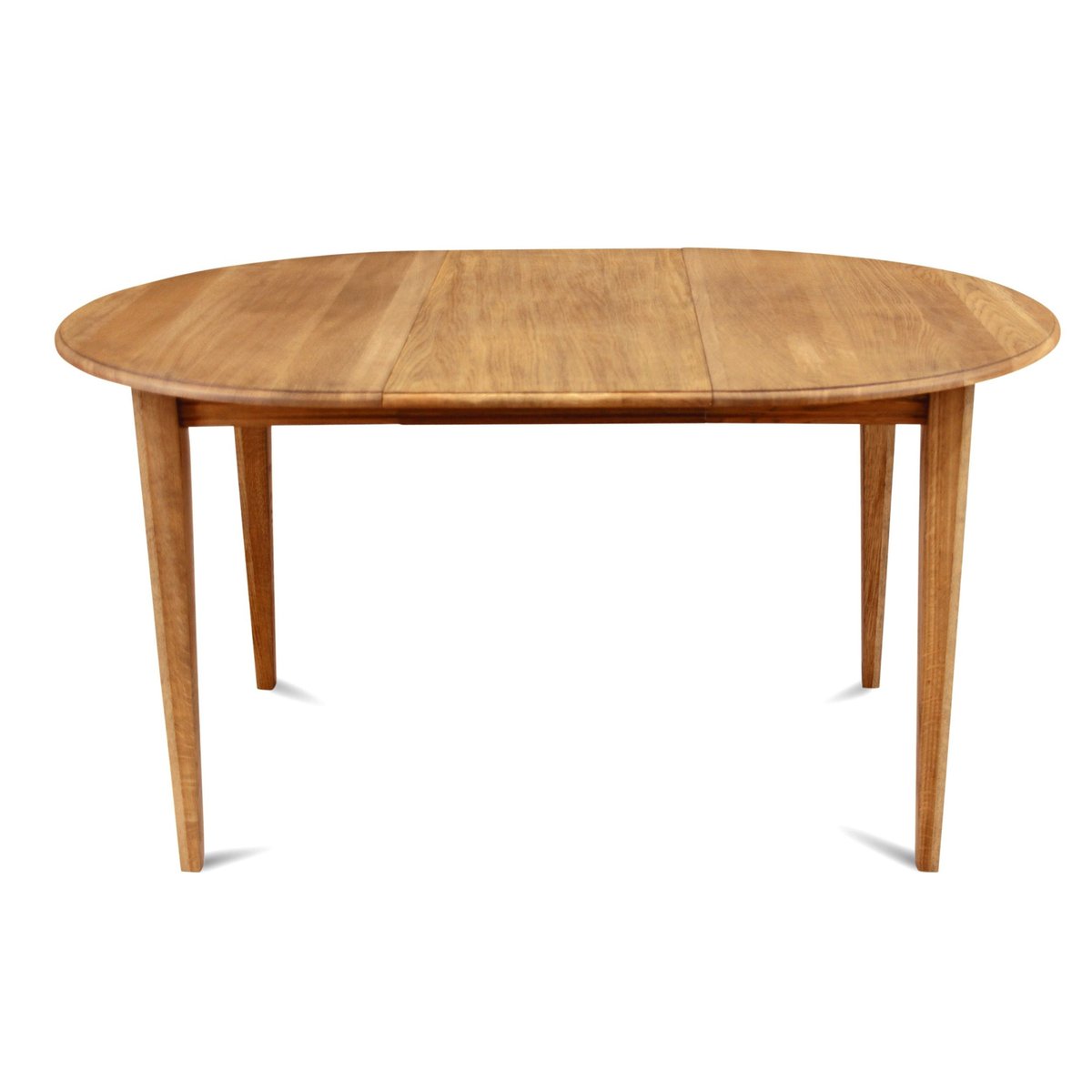 Table ronde extensible chêne moyen D115 + 3 rallonges - VICTORIA bois clair, HELLIN, DEPUIS 1862
