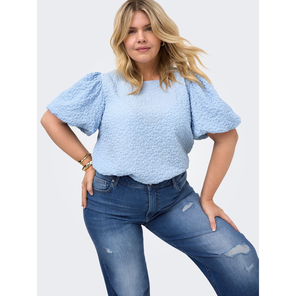 Top cashmere blue, ONLY CARMAKOMA