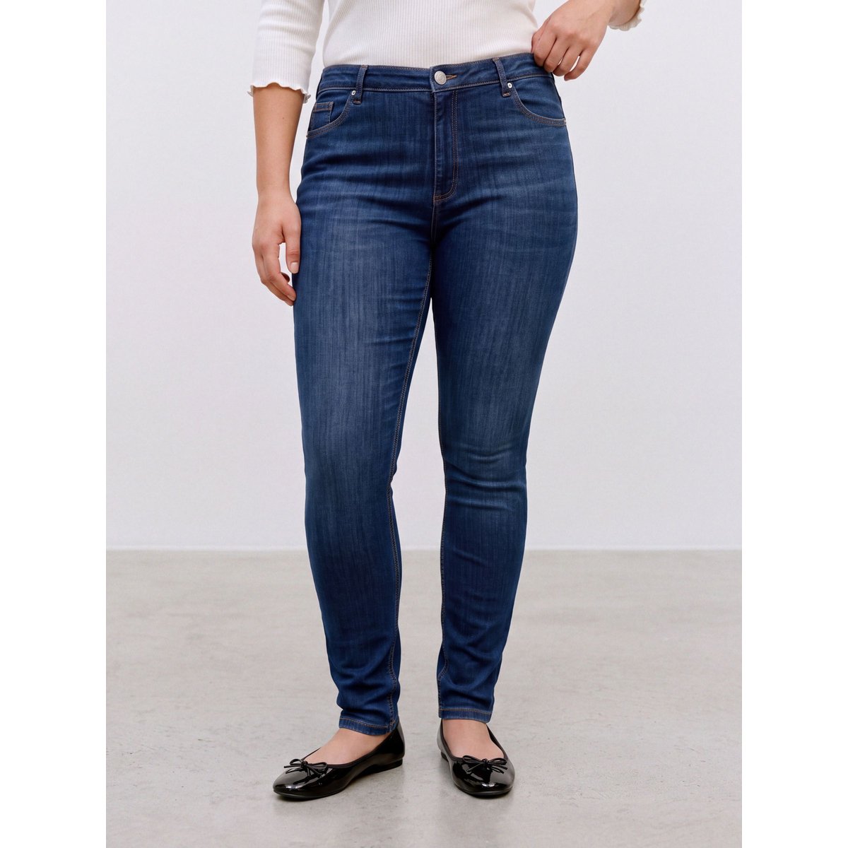 Jean Skinny dark blue denim, VERO MODA
