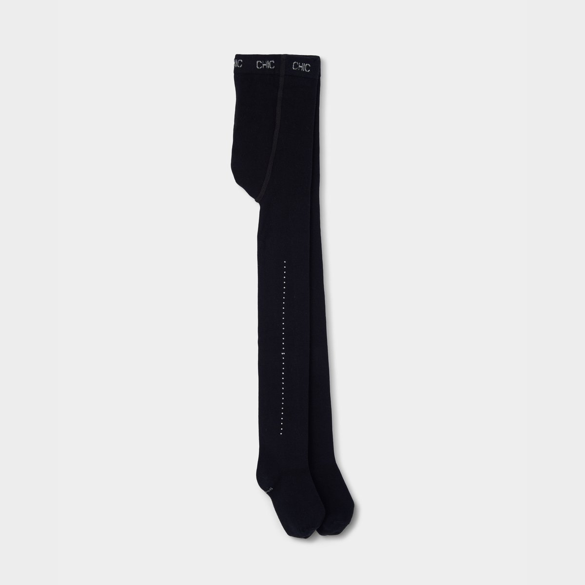 Collants fille avec strass noir, BOBOLI
