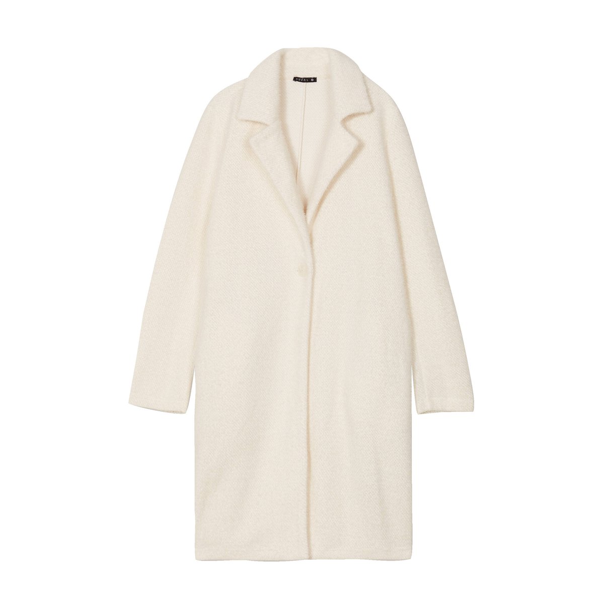 Manteau long boutonné ecru, BREAL