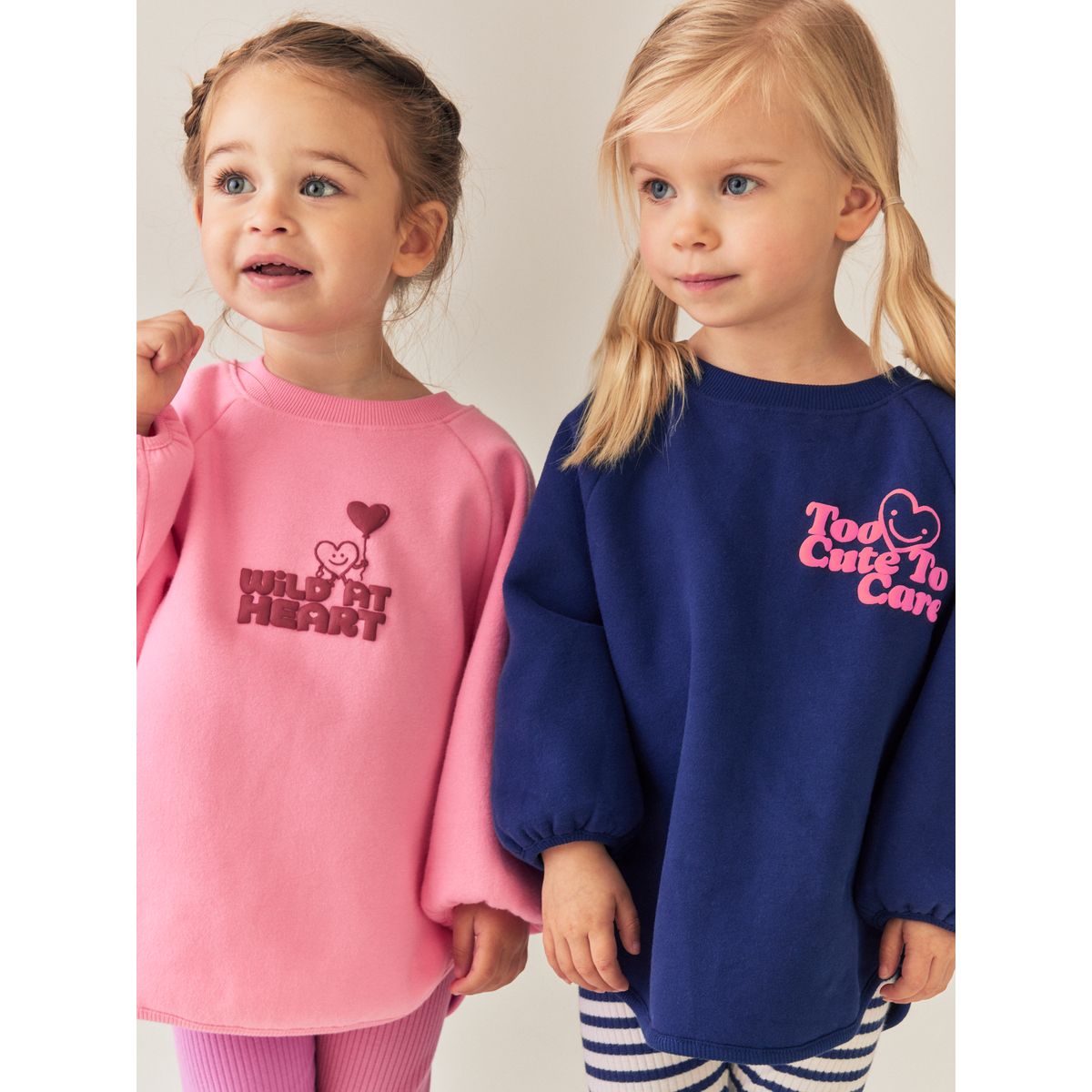 Ensemble sweat et legging, lot de 2 bleu marine/rose, NEXT