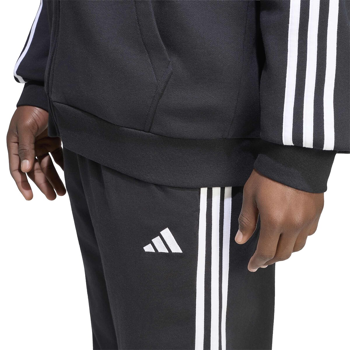 Pantalon de survêtement, ESSENTIALS noir, ADIDAS SPORTSWEAR