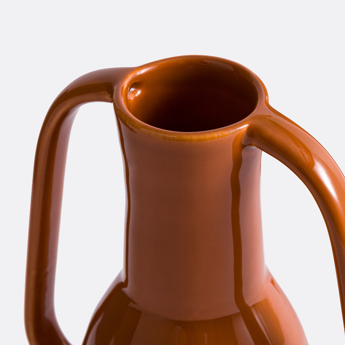 Vase en céramique H24 cm, Tivano brique, LA REDOUTE INTERIEURS