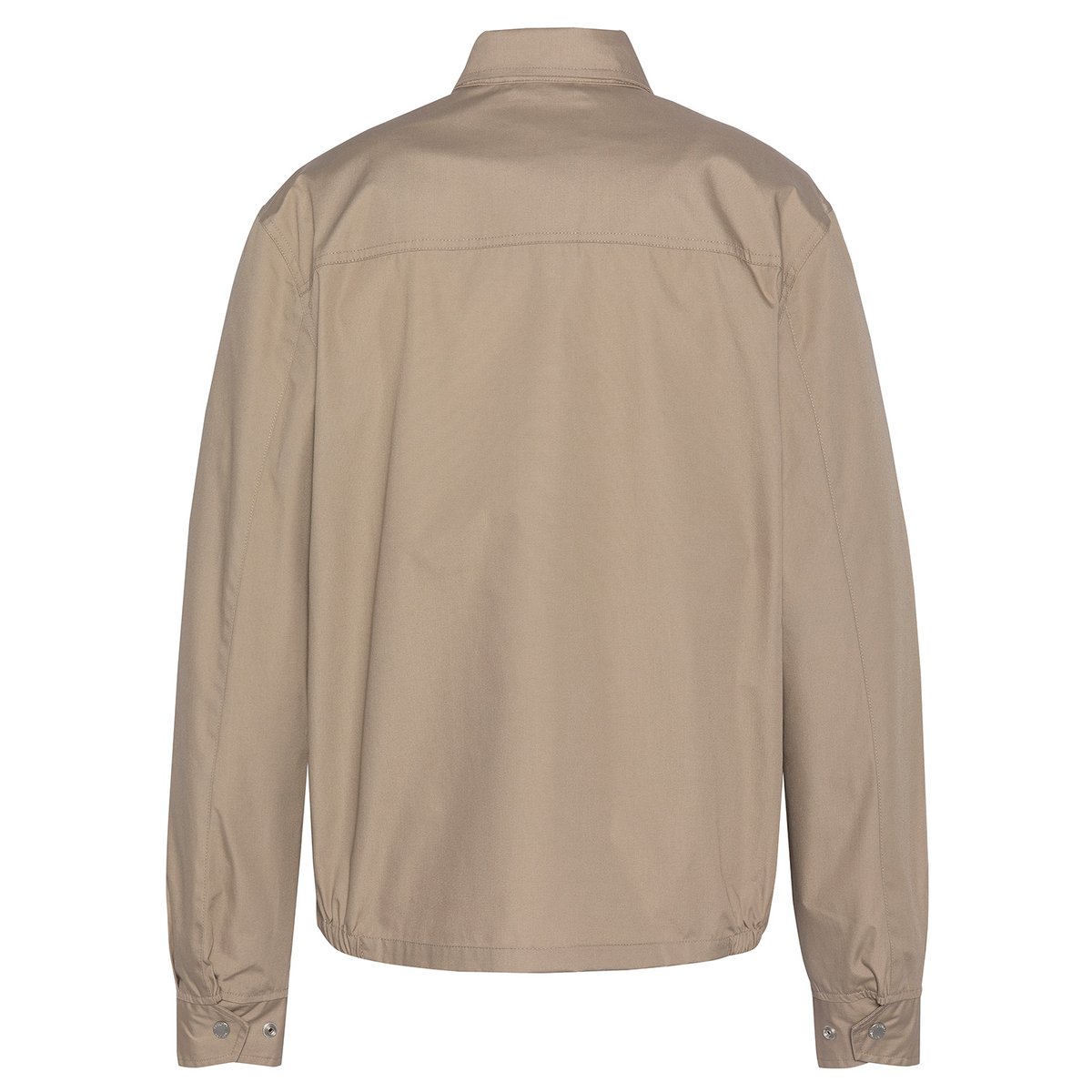 Blouson col chemise Cadams beige clair, SCHOTT