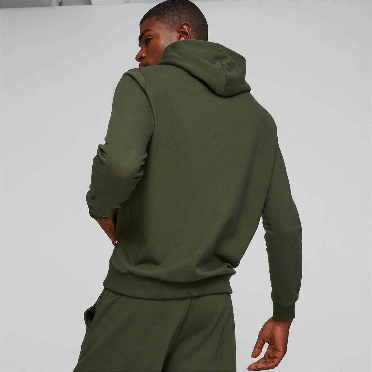 Sweat à capuche unisexe Made In France kaki, PUMA