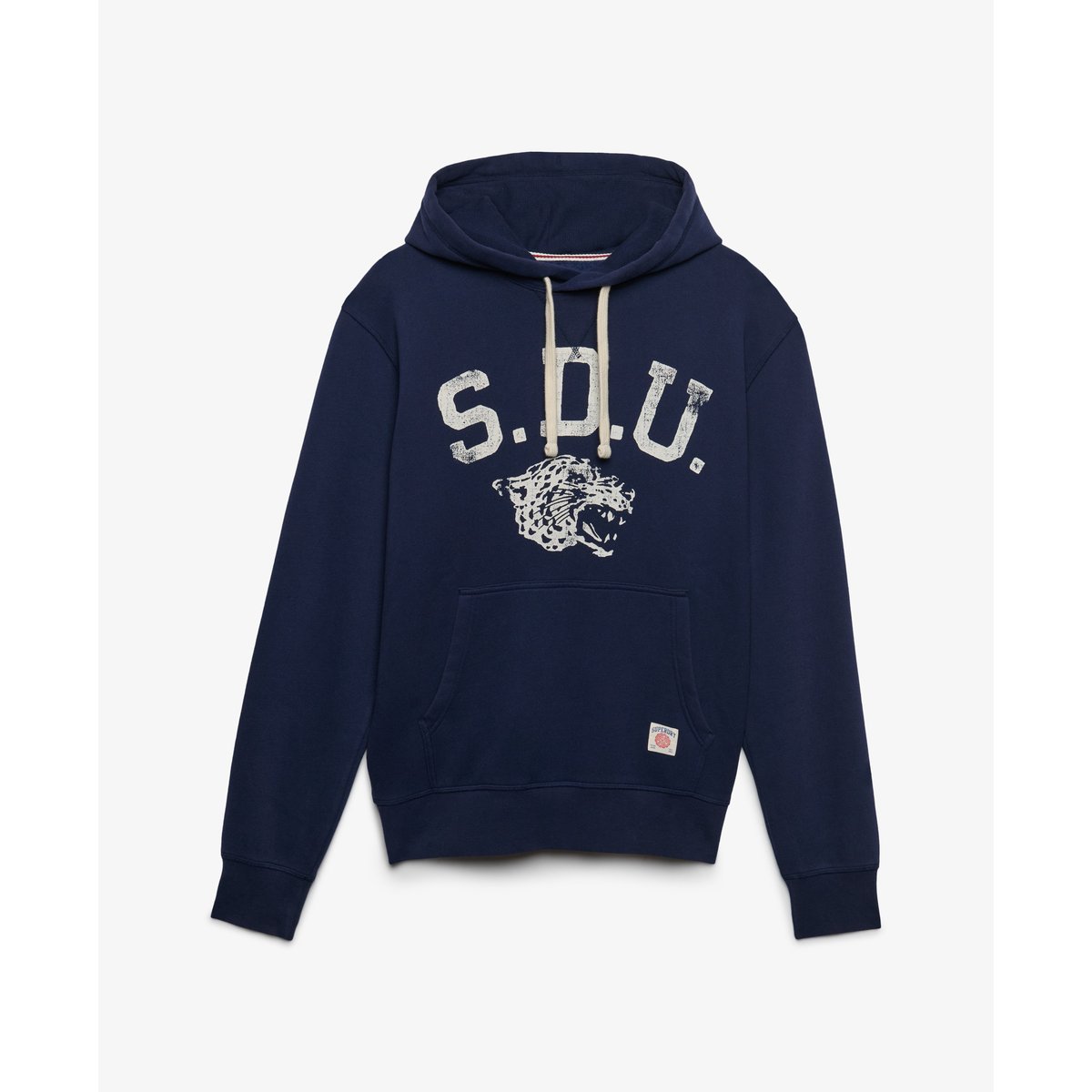 Sweat à capuche Athletic Essentials bleu marine intense, SUPERDRY