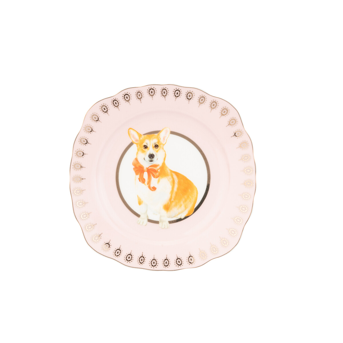 Set of 4 16cm "Best of British" Tea Plates multi-coloured, YVONNE ELLEN