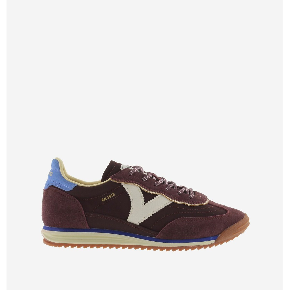 Zapatillas SATURNO SERRAJE & NYLON burdeos, VICTORIA