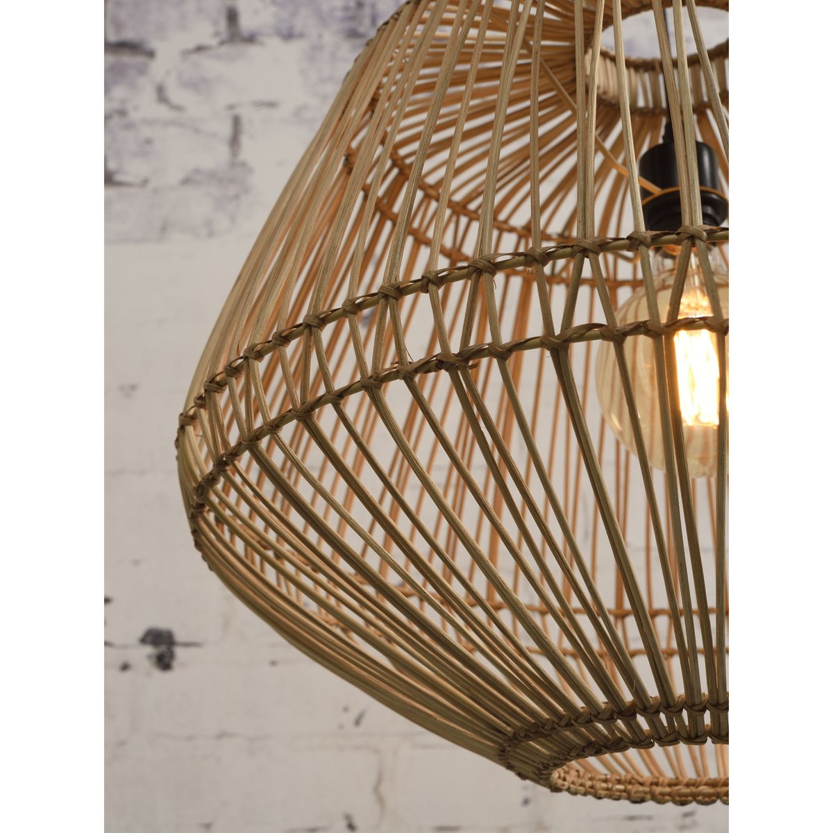 Suspension Rotan MADAGASCAR naturel, GOOD & MOJO