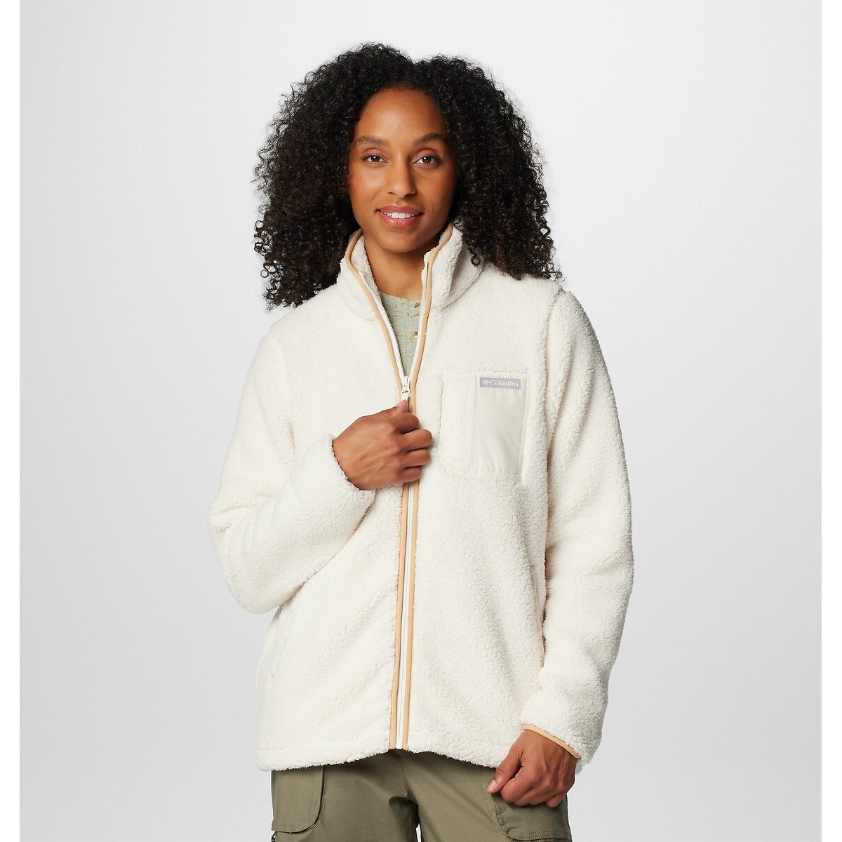 West Bend™ Fleece with High Neck ecru , COLUMBIA