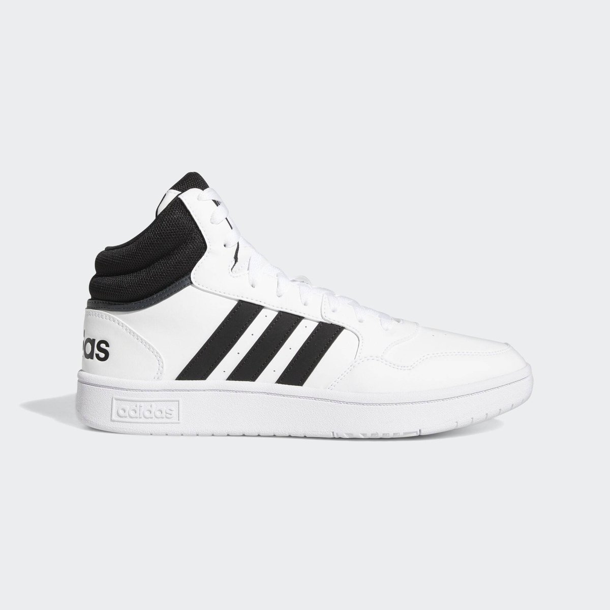 Chaussure Hoops 3.0 Mid Lifestyle Basketball Classic Vintage Chaussure Hoops 3.0 Mid Lifestyle Basketball Classic Vintage core black / core black / cloud white, ADIDAS SPORTSWEAR