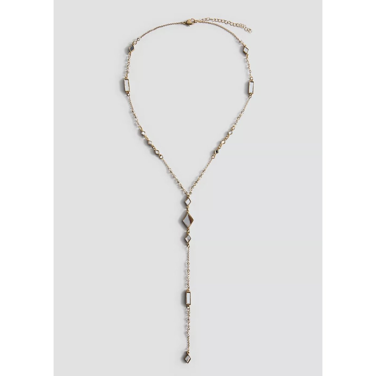 Collier à pendentif cristal or, MANGO