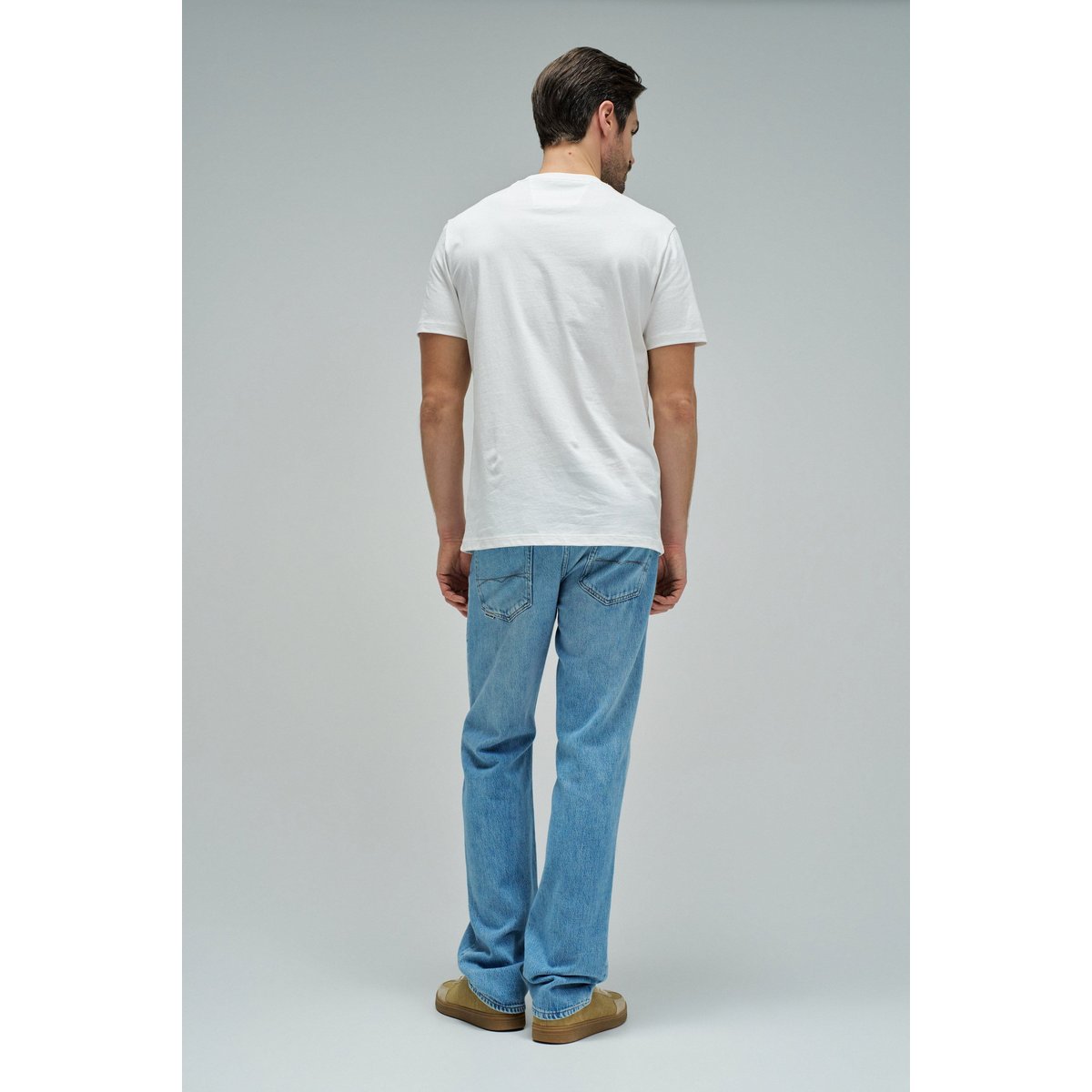 T-SHIRT AVEC BRANDING blanc, SALSA JEANS